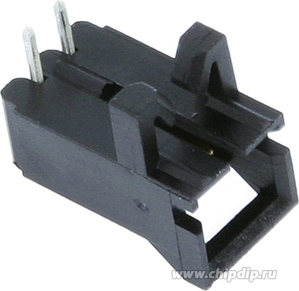 103673-1, Headers &amp; Wire Housings LATCHING HDR SHRD 2P with hold down