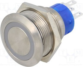 ATP220002, Переключатель: антивандальный, Пол: 2, SPDT, 5A/250ВAC, 3A/28ВDC