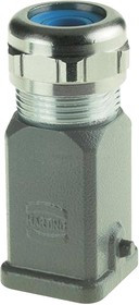 19200031421, Heavy Duty Power Connectors METAL HOOD HAN 3A 1 LEVER LCK