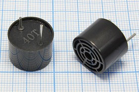 Ультразвуковой передатчик 16x12мм открытого типа в пластмассовом корпусе с одинаковой поляризацией, Ультразвуковой передатчик 16x12мм открытого типа в пластмассовом корпусе с одинаковой поляризацией,