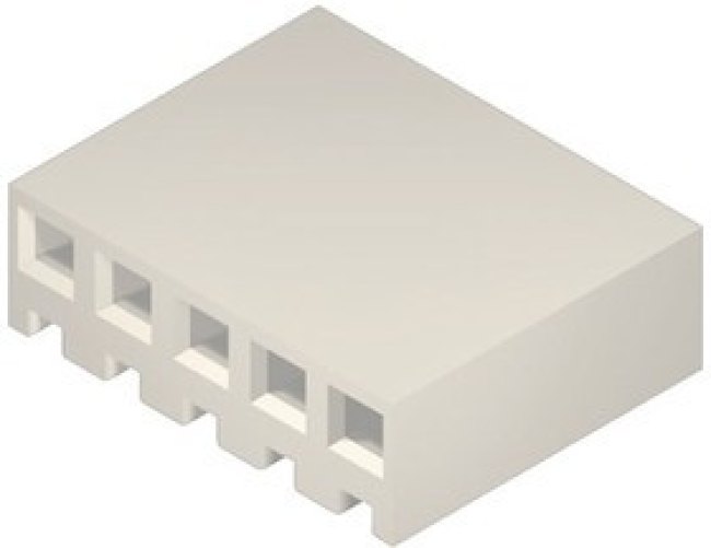09-50-8043, KK 396 Female Connector Housing, 3.96mm Pitch, 4 Way, 1 Row 09-50-8043, KK 396 Female Connector Housing, 3.96mm Pitch, 4 Way, 1 Row