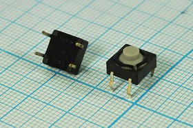 Тактовая кнопка с защитой 2718 ПКнТакт 7,8x 7,8x 5,0\h \\NO\\4PF\SKEYAHA010\герм