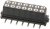 M80-8501645, M80 Series Straight Through Hole Mount PCB Socket, 16-Contact, 2-Row, 2mm Pitch, Solder Termination