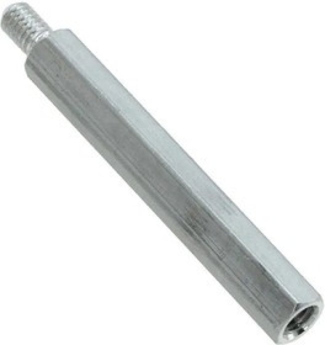 M2121-3005-SS, Standoffs &amp; Spacers Hex M/F Stdoff 4.5mm 28mmXM3X0.5