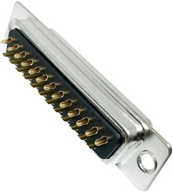 156-1325T-E, D-Sub Standard Connectors 25 P SOLDER FEMALE
