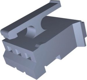 1735447-3, Conn Housing RCP 3 POS 2mm Crimp ST Cable Mount Natural Bag