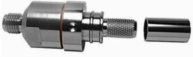 EZ-240-SF-X, RF Connectors / Coaxial Connectors SMA-female (jack), crimp connector, non-solder pin, no braid trim EZ-240-SF-X, RF Connectors / Coaxial Connectors SMA-female (jack), crimp connector, non-solder pin, no braid trim