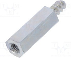 TFM-M3X15/224ST3.3, Дистанцирующая стойка с резьбой, 15мм, Внутр.резьба: M3, сталь