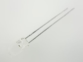 L-1503EC, LED; 5mm; red; 28?80mcd; 30°; Front: convex; 2?2.5V