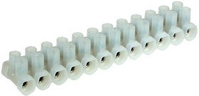 CTSOS431/12, Terminal Strip, Natural, 24A, 450V, Poles - 12