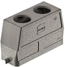 19300240456, Heavy Duty Power Connectors HAN B HOOD TOP ENTRY 2REELS 2XM25