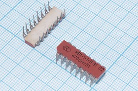 Резисторная сборка 470 x8\\DIP16\\\16P\ RAA16[НР1-1-1]; № Рсборка 470 x8\\DIP16\\\16P\ RAA16[НР1-1-1