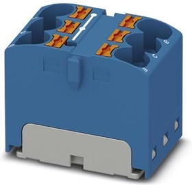 3273924, DIN Rail Terminal Blocks PTFIX 6X4-G BU