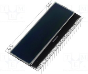 EA DOGM132S-5, Дисплей: LCD, графический, 132x32, FSTN Negative, черный, PIN: 20 EA DOGM132S-5, Дисплей: LCD, графический, 132x32, FSTN Negative, черный, PIN: 20