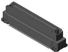 AX01F090VABBR300, Board to Board &amp; Mezzanine Connectors Floating Side B2B Connector, 90pos Str