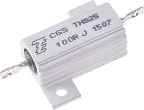 THS25100RJ, 100 25W Wire Wound Chassis Mount Resistor THS25100RJ ±5%