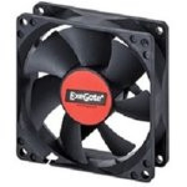Вентилятор ExeGate ExtraPower EP12025S2P, 120x120x25 мм, Sleeve bearing (подшипник скольжения), 2pin