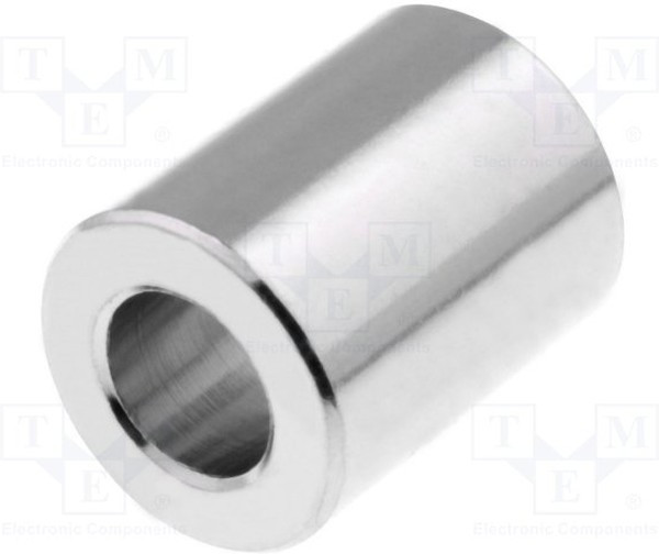 316/3.2X05, Дистанцирующая стойка, латунь, 5мм, никель, цилиндриче