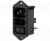 DD11.0111.1110, AC Power Entry Modules No illumination QC 10A No Drawer