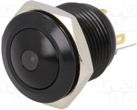 V16B-10D-24B-A, Переключатель: антивандальный, Пол: 2, SPST-NO, 2A/36ВDC, IP65