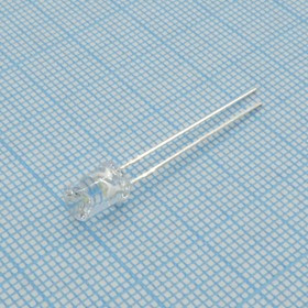FYL-5034UWC1M, 5мм Белый, прозрачный 1500mcd 130° / FYL-5034UWC1M