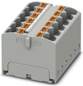 3273812, DIN Rail Terminal Blocks PTFIX 12X4 GY 3273812, DIN Rail Terminal Blocks PTFIX 12X4 GY