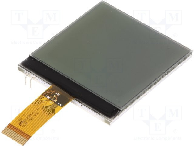 DEM 128128C FGH-PW, Дисплей LCD, графический, FSTN Positive, 128x128, LED, PIN 22