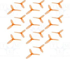 EMAXT5050-ORANGE, Пропеллер, оранжевый, Кол-во шт: 20, Набор: CW x10 + CCW x10