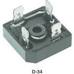 VS-26MB100A, Diode Rectifier Bridge Single 1KV 25A 4-Pin Case D-34