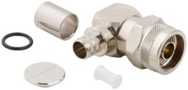 082-6489, RF Connectors / Coaxial Connectors Right Angle N Plug LMR-400 082-6489, RF Connectors / Coaxial Connectors Right Angle N Plug LMR-400