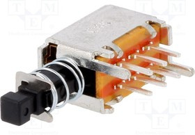 PN22SJNA03QE, Pushbutton Switches DPDT PUSHBUTTON