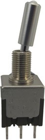 M2112TCFW01, Рычажный переключатель, Вкл.-Выкл., SPDT, С Подсветкой, Серия M2100, Панель, 6 А