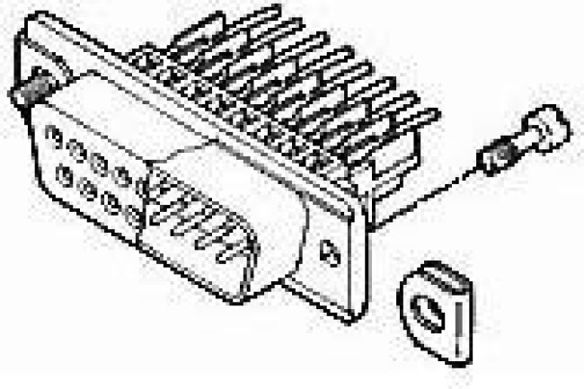5745647-1, D-Sub Tools &amp; Hardware SCREW RETAINER KIT
