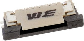 68711414022, FFC & FPC Connectors WR-FPC 0.5mm SMT ZIF 14Pin Hrztl Top Con 68711414022, FFC & FPC Connectors WR-FPC 0.5mm SMT ZIF 14Pin Hrztl Top Con