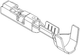 12191818-L, Contact F Crimp ST Cable Mount 20-22AWG