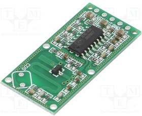 OKY3430, Датчик движения, микроволновой, 4-28ВDC, Разм.платы 37x1,7мм