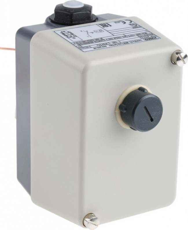 603021/70-2-064-00-1000- 40-10-00-00-000-00-6/000, Capillary Thermostat, +300°C Max, NC, Manual Reset, Surface Mount