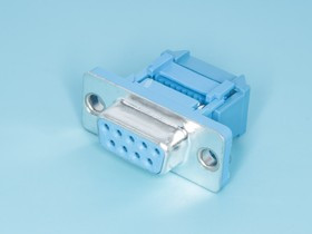 DI-9F, Разъем D-SUB 9 контактов, гнездо на плоский кабель