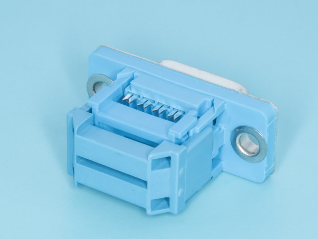 DI-9F, Разъем D-SUB 9 контактов, гнездо на плоский кабель