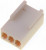 0022011032, Conn Housing RCP 3 POS 2.5mm Crimp ST Cable Mount Natural KK® Bag