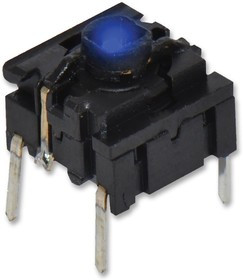 5GTH93501, Тактильная кнопка, Multimec 5G Series, Top Actuated, Сквозное Отверстие, Plunger for Cap, 350 гс