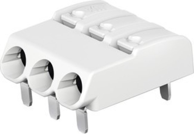 2060-1453/998-404, Клеммная колодка типа провод к плате, White, 4 мм, 3 вывод(-ов), 24 AWG, 18 AWG, 0.75 мм², Вставной 2060-1453/998-404, Клеммная колодка типа провод к плате, White, 4 мм, 3 вывод(-ов), 24 AWG, 18 AWG, 0.75 мм², Вставной