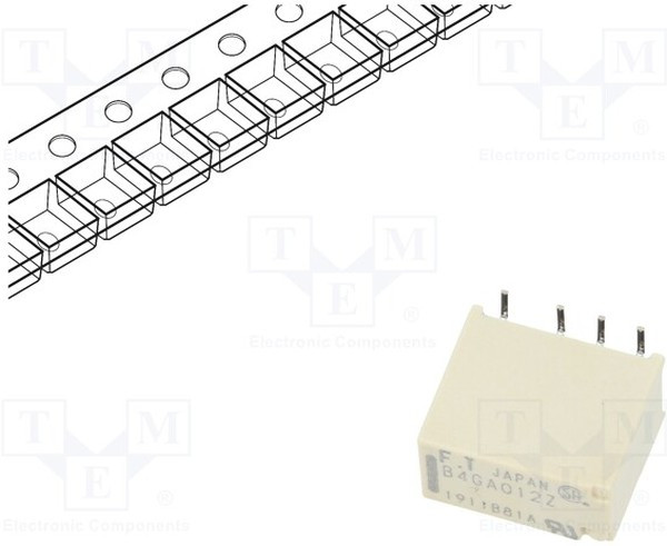 FTR-B4GA012Z-B05, Реле электромагнитное, субминиатюрное, DPDT, 2A, U FTR-B4GA012Z-B05, Реле электромагнитное, субминиатюрное, DPDT, 2A, U