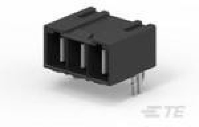 2204581-2, Conn Header HDR 3 POS Press Fit RA Thru-Hole 3 Terminal 1 Port T/R