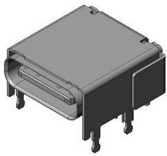 DX07S024XA8R700, USB Connectors USB-C Recept. 24 Pos Hybrid Contacts RA DX07S024XA8R700, USB Connectors USB-C Recept. 24 Pos Hybrid Contacts RA