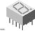 TDSR1060, Дисплей: LED, 7-сегментный, 10мм, 0,39", II.зн: 1, красный, катод