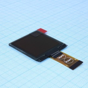 WEO128128ALAP3N00000, (OLED 1.5", графич, 128х128, Желтый)