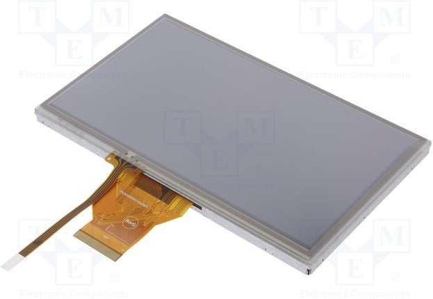RFF700G-AZW-DNS, Дисплей: TFT, 7", 800x480, Подсвет: LED, Размер окна: 156,6x85,92мм RFF700G-AZW-DNS, Дисплей: TFT, 7", 800x480, Подсвет: LED, Размер окна: 156,6x85,92мм
