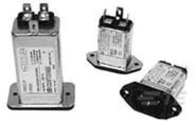 15EEJ1, AC Power Entry Modules 15A IEC-1/4\" FASTON FLANGE MOUNT
