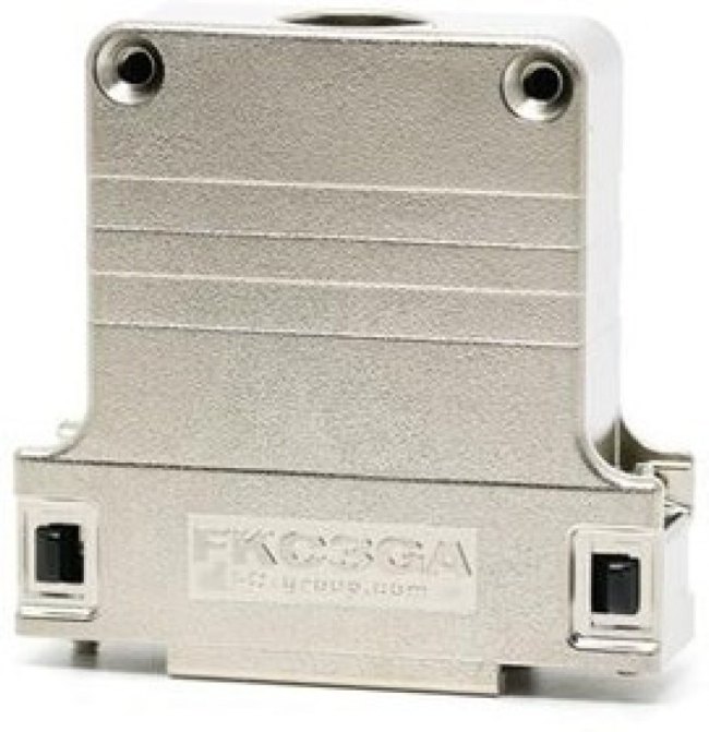 172704-0120, D-Sub Backshells FCT HOOD S3 0 DEG SHLD PLSTC W/SCRWLCK
